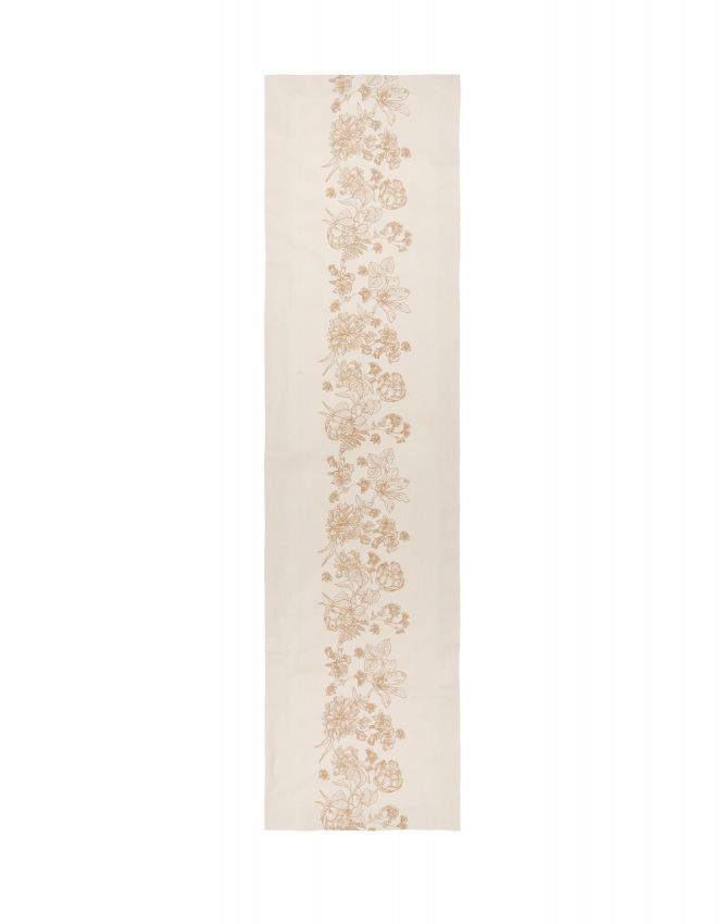 Essenza Masterpiece Sand Tafelloper 40 x 150 cm