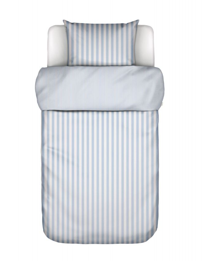 Marc O'Polo Mikkeli Powder blue Dekbedovertrek 140 x 220 cm