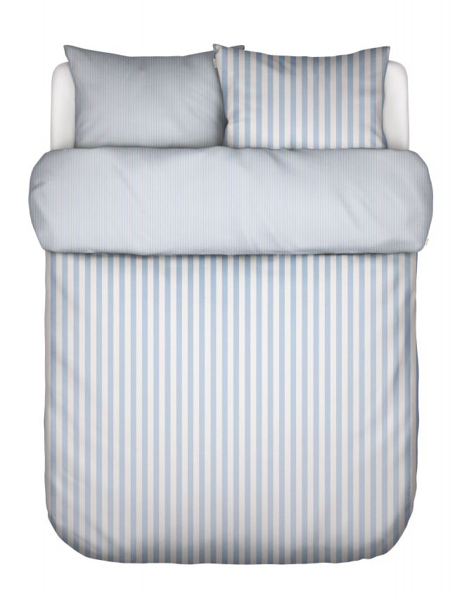 Marc O'Polo Mikkeli Powder blue Dekbedovertrek 200 x 220 cm