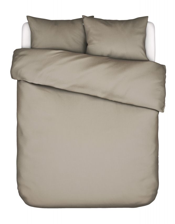Essenza Minte Taupe Dekbedovertrek 2p set 240x200/220 + 2 slopen