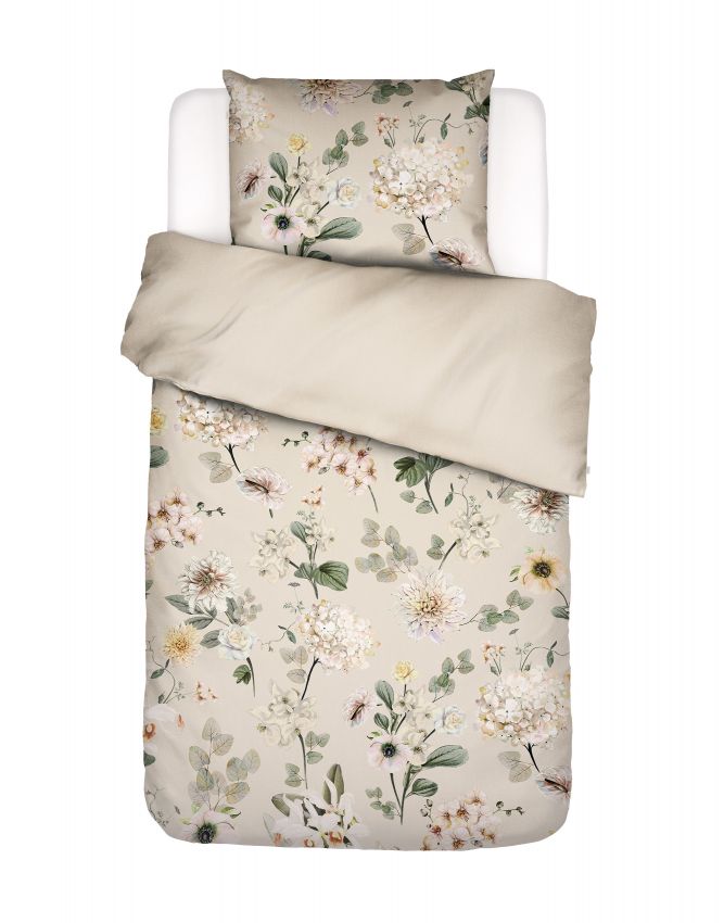 Essenza Noe Beige Dekbedovertrek 140 x 220 cm