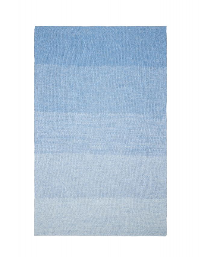Marc O'Polo Nordic knit melange Denim blue Plaid 130 x 170 cm