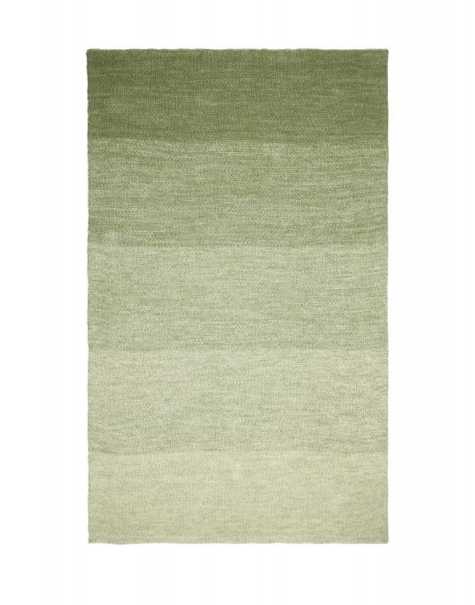 Marc O'Polo Nordic knit melange Mosgroen Plaid 130 x 170 cm