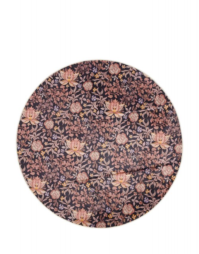 Essenza Ophelia Nightblue Rond vloerkleed 180 cm