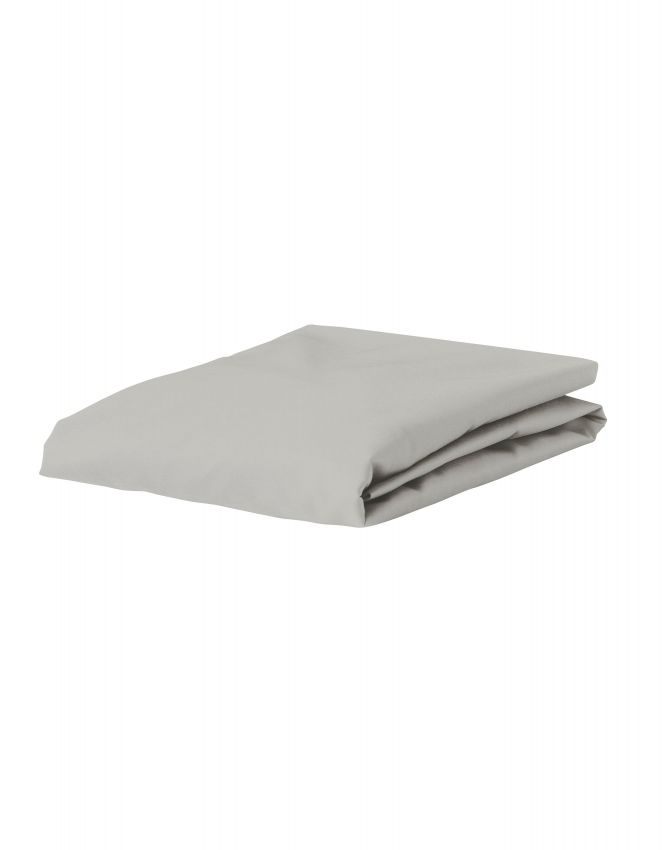 Essenza Premium Percale Zilver Hoeslaken 90 x 220 cm