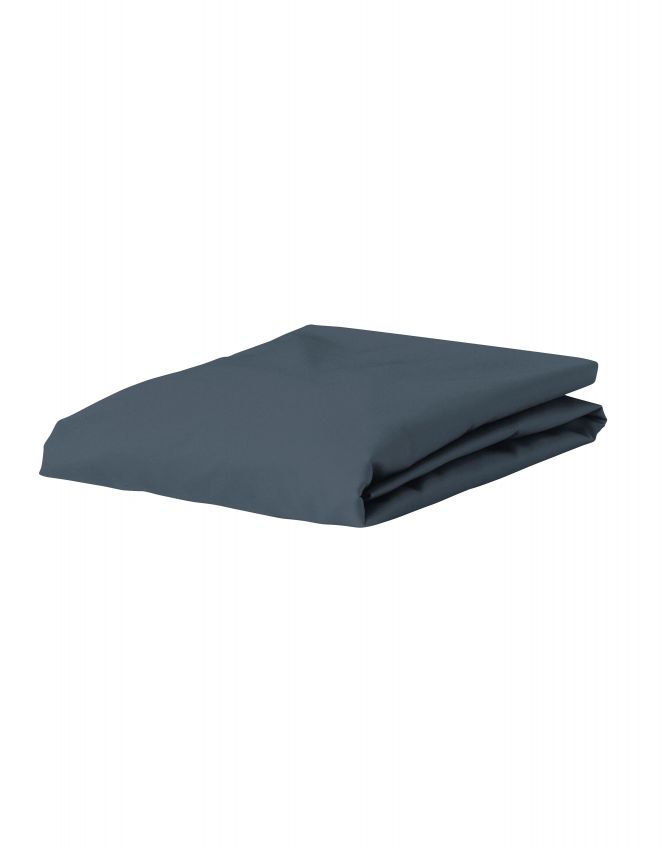 Essenza Premium Percale Stone blue Hoeslaken 180 x 220 cm