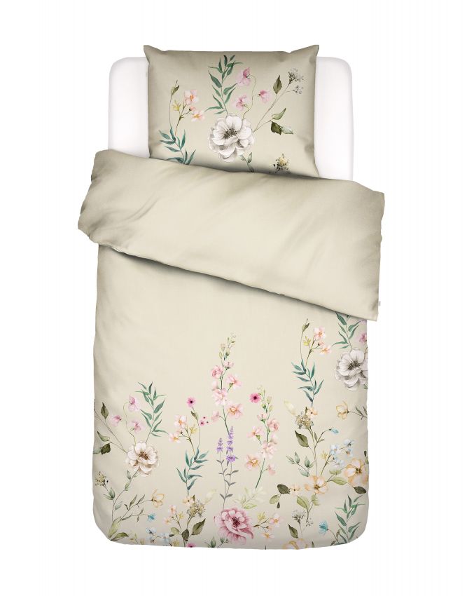 Essenza Romee Vanille Dekbedovertrek 140 x 220 cm