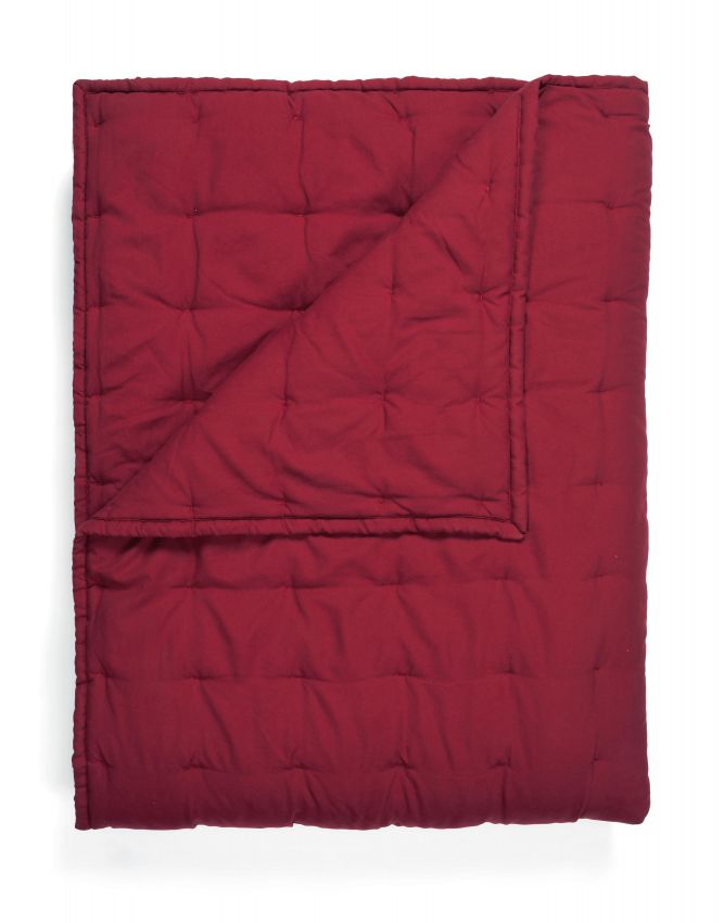 Essenza Ruth Wijnrood Sprei 220 x 265 cm