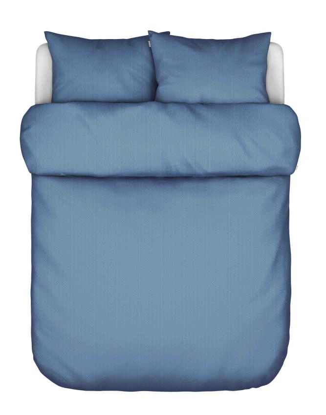 Marc O'Polo Senja Space blue Dekbedovertrekset 260 x 220 cm