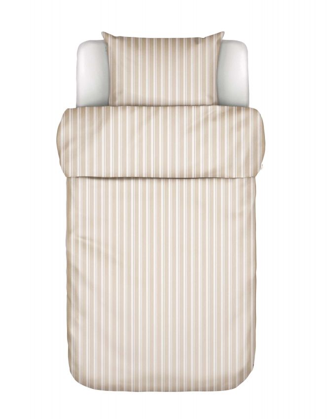 Marc O'Polo Steffe Dark Sand Dekbedovertrekset 140 x 220 cm