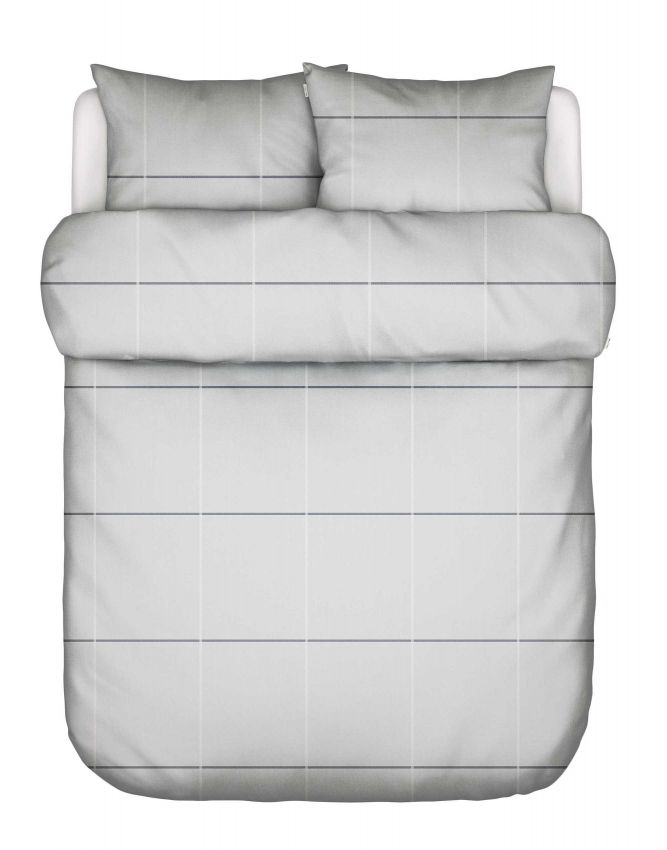 Marc O'Polo Suvie Grey mist Dekbedovertrek 2p set 240x200/220 + 2 slopen