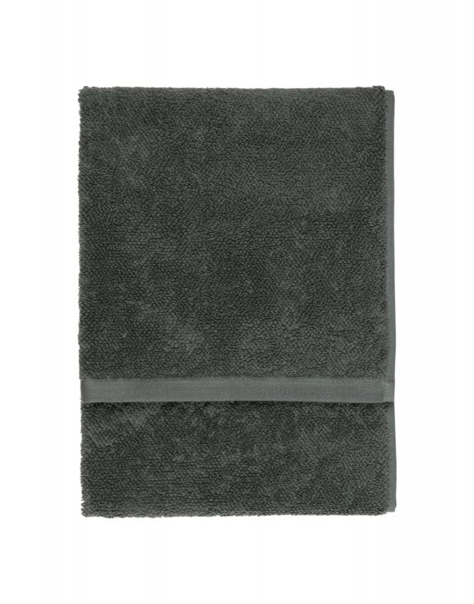 Marc O'Polo Timeless Antraciet Handdoek 50 x 100 cm