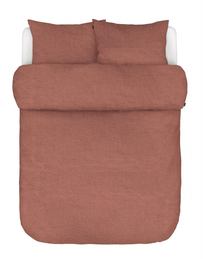 Marc O'Polo Valka Earth red Dekbedovertrek 260 x 220 cm