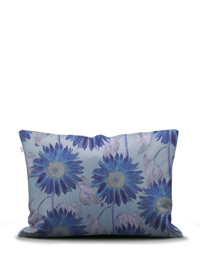 Essenza Yule Chambray blue Kussensloop 60 x 70 cm