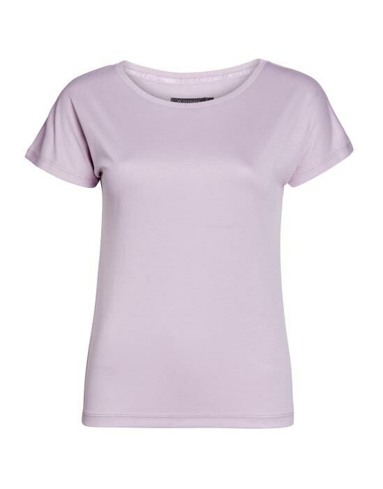 ESSENZA Ellen Uni Lila Top korte mouw XS