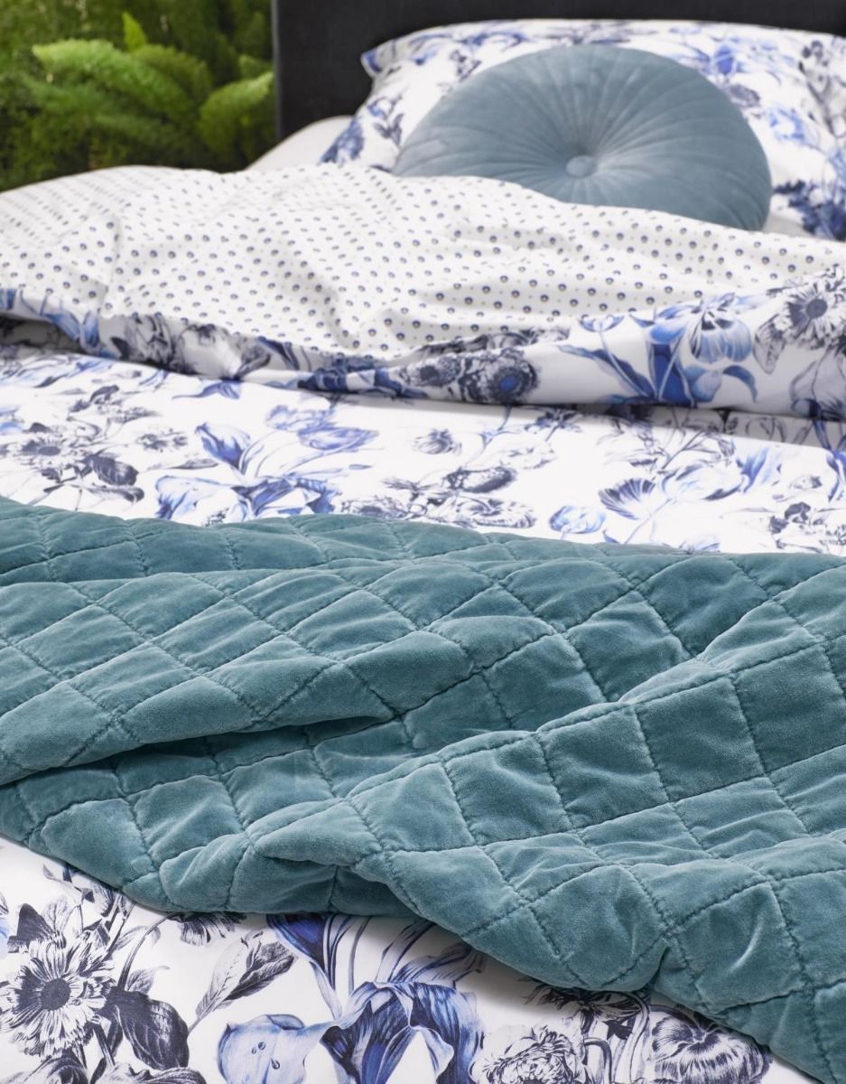 ESSENZA Sprei Denim Blue 180 x 265 cm