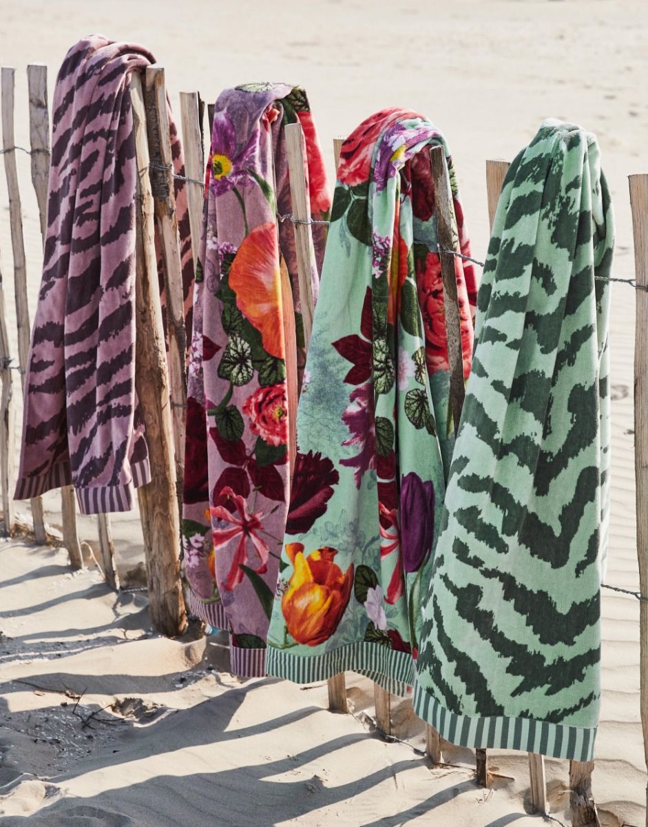 Scarlett Strandlaken Sage green 100 x 180 cm