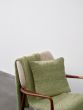 Marc O'Polo Nordic knit melange Mosgroen Plaid 130 x 170 cm