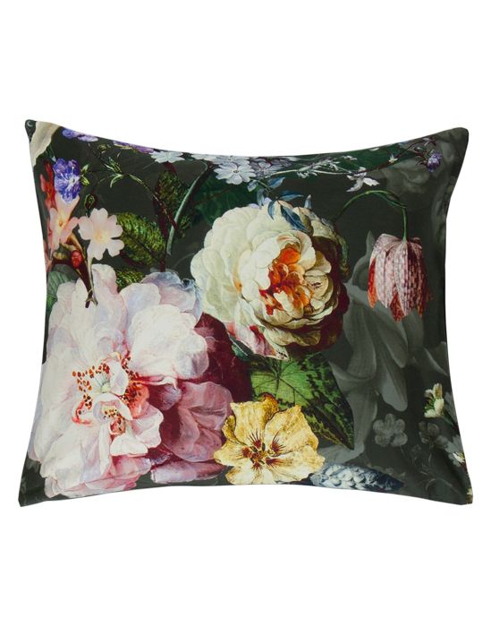 Essenza Fleur Groen Kussensloop 60 x 70 cm