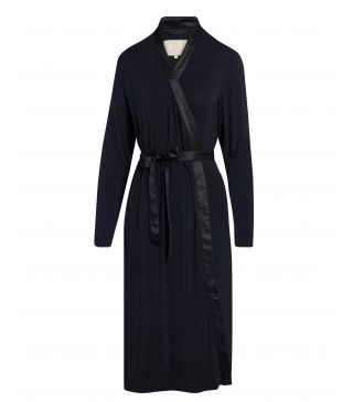 ESSENZA Ambre Uni Kimono Anthracite