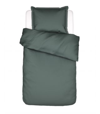 Essenza Aziza Balsam green Dekbedovertrek 1p set 140x200/220 + 1 sloop