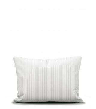 Marc O'Polo Classic fine stripe Kussensloop Grey mist