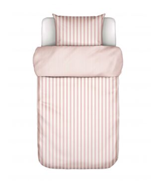 Marc O'Polo Classic Stripe Dekbedovertrek Rose smoke