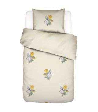 Essenza Cornelie Vanille Dekbedovertrek 1p set 140x200/220 + 1 sloop