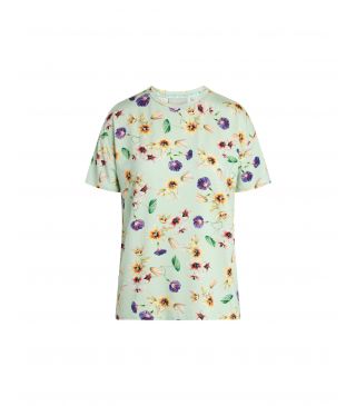 ESSENZA Denna Fiorre Subtle green Top korte mouw M