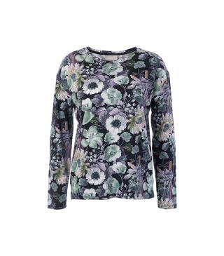 Essenza Denna Violesta Anthracite Top lange mouw XS