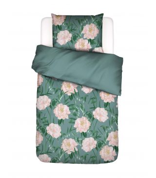 ESSENZA Dorothea Dekbedovertrek Soft teal