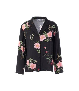 Essenza Elodie Maren Anthracite Top lange mouw XS