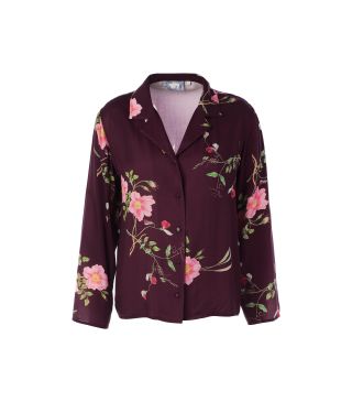 Essenza Elodie Maren Mauve wine Top lange mouw XS
