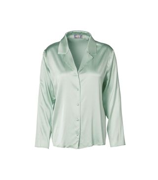 Essenza Elodie Uni Dusty teal Top lange mouw XS