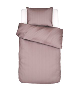 Essenza Essential Satin Woodrose Duvet cover 140 x 220