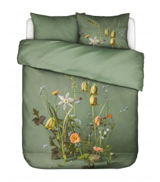 ESSENZA Ficaria Greenish Dekbedovertrekset 240 x 220 cm