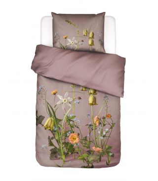 ESSENZA Ficaria Woodrose Dekbedovertrekset 140 x 220 cm