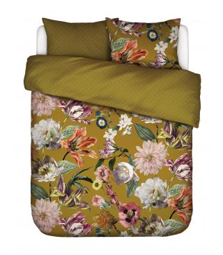 ESSENZA Filou Olive Dekbedovertrekset 260 x 220 cm