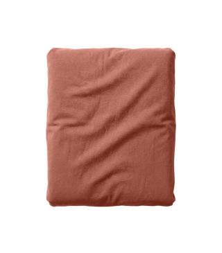 Essenza Fine Organic Jersey Terracotta Topper 90-100 x 200-220 cm