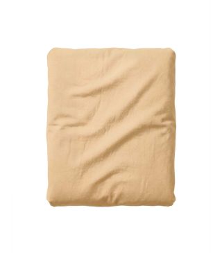 Essenza Fine Organic Jersey Yellow straw Topper 90-100 x 200-220 cm