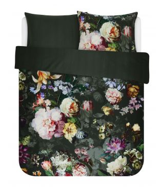 ESSENZA Fleur Groen Dekbedovertrekset 200 x 220 cm
