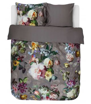 ESSENZA Fleur Taupe Dekbedovertrekset 260 x 220 cm