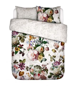 ESSENZA Fleur Wit Dekbedovertrekset 240 x 220 cm