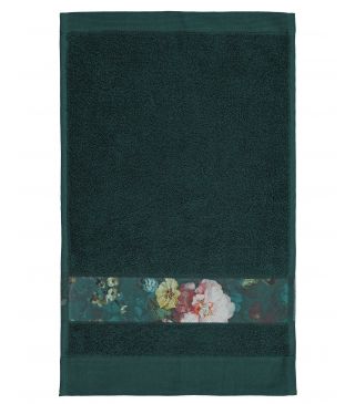 ESSENZA Fleur Donkergroen Gastendoek 30 x 50 cm