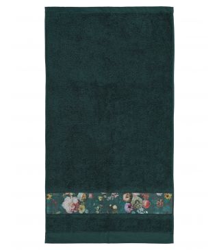 ESSENZA Fleur Handdoek Dark Green