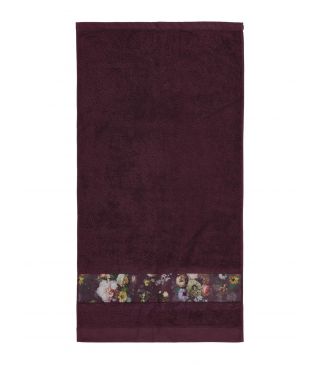 ESSENZA Fleur Handdoek Plum