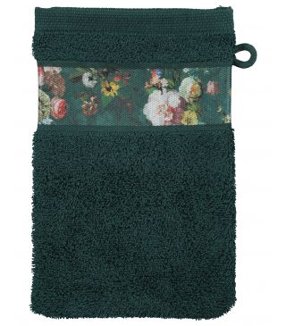 ESSENZA Fleur Washandje Dark Green