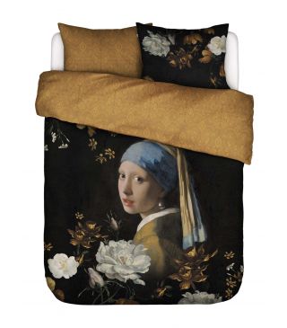 ESSENZA Floral Girl Zwart Dekbedovertrekset 260 x 220 cm