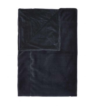 ESSENZA Furry Plaid Nightblue