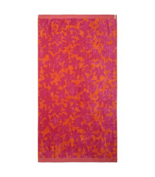 ESSENZA Imara Violet Strandlaken 100 x 180 cm